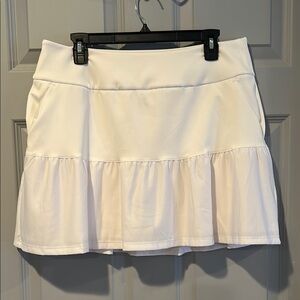 Adidas Cream Mini Skirt